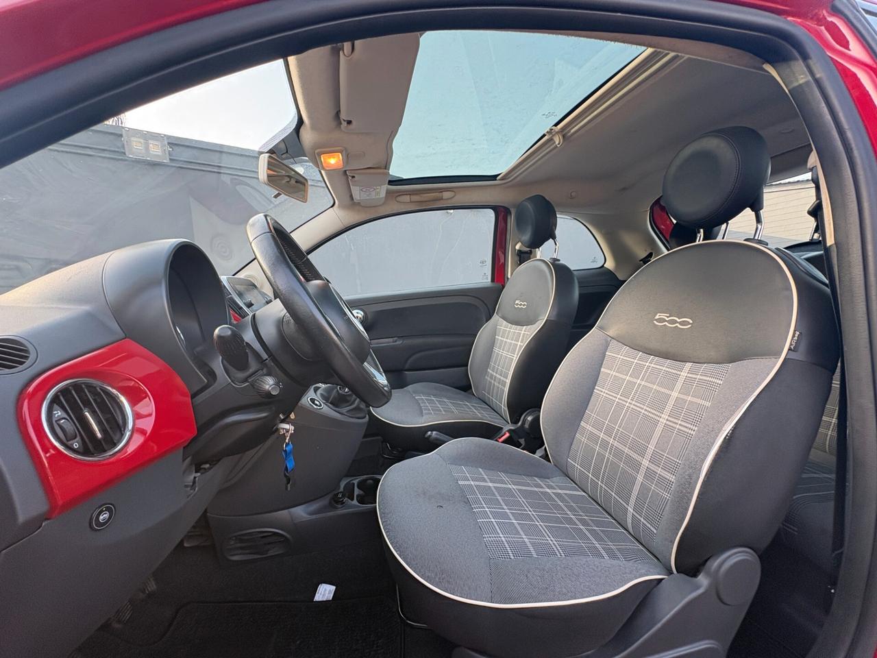 Fiat 500 1.2 Lounge 70cv GPL TETTO PANORAMICO