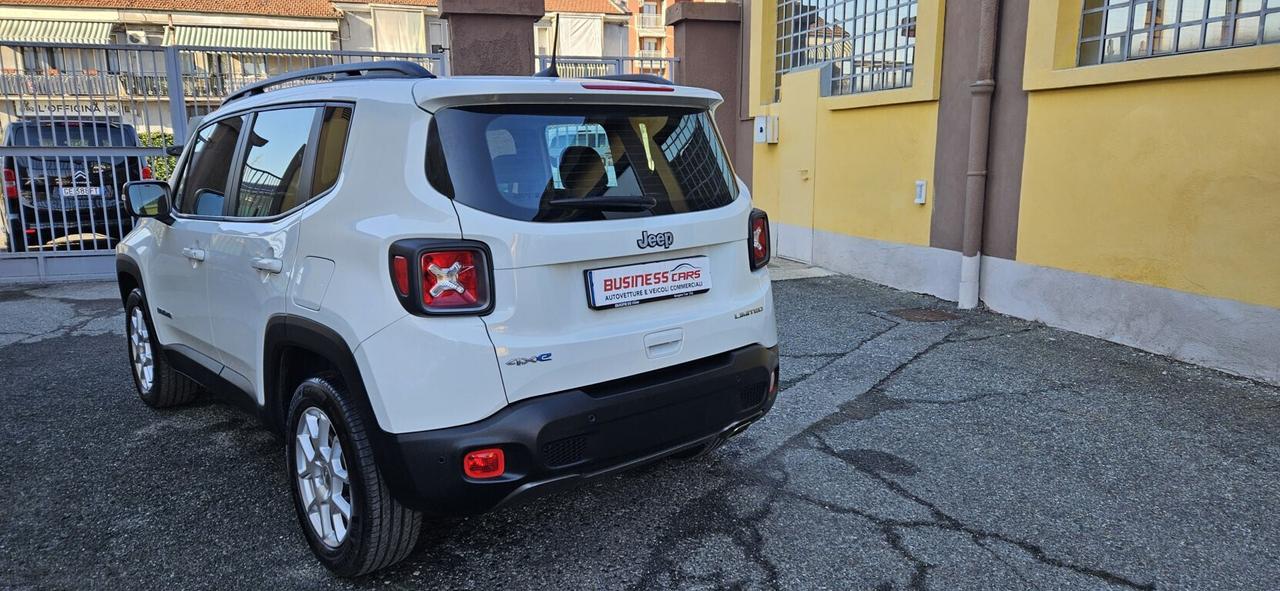 Jeep Renegade 1.3 T4 190CV PHEV 4xe AT6 Limited- KM. 36000 CERTIFICATI - UNICO PROPRIETARIO
