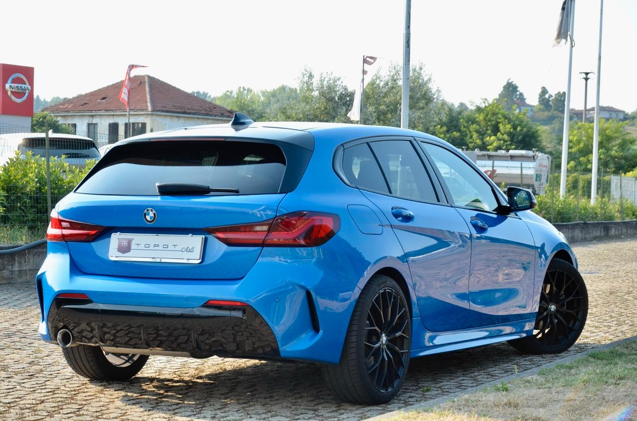 BMW 116d MSPORT 116cv AUTO, SERVICE BMW, UFF ITALIANA, FARI LED, NAVI, LUCI AMBIENTE, PERMUTE