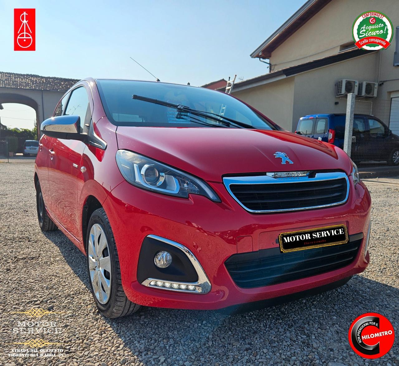 Peugeot 108 1.2 82cv Unipro da 79€ mese
