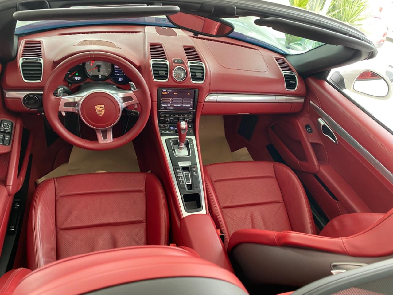 Porsche 981 Boxster 3.4 S cabrio ROSSO CARTIER/BOSE2014