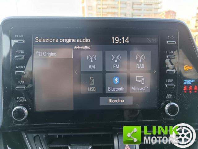 TOYOTA C-HR 1.8 Hybrid E-CVT Lounge CON SOLI 69 KM!