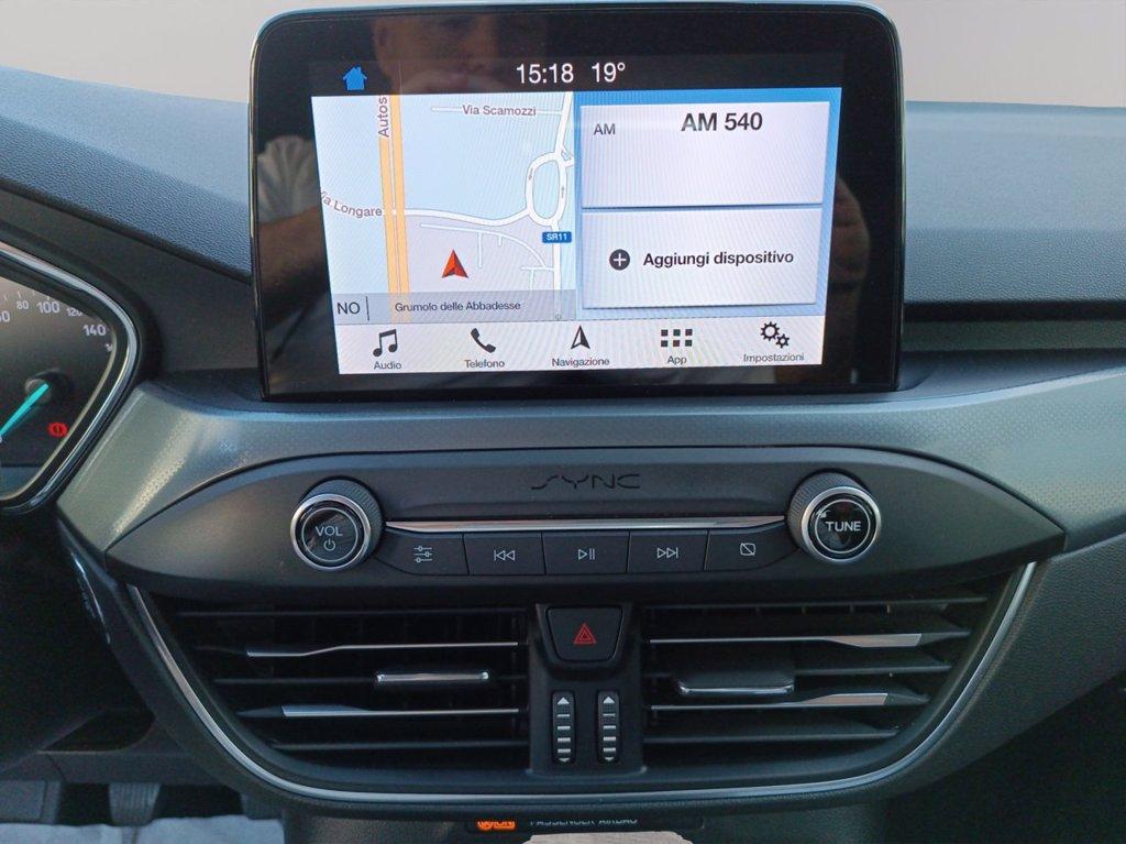FORD Focus 1.0 EcoBoost 125 CV 5p. Active del 2019