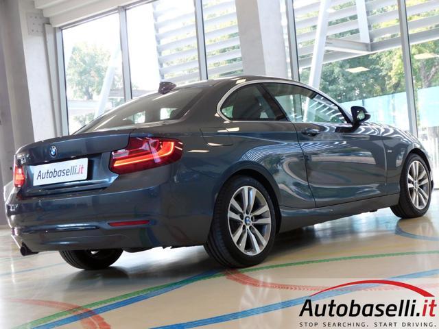 BMW 218 D COUPE SPORT AUTOMATICA 150CV UNICO PROPRIETARIO