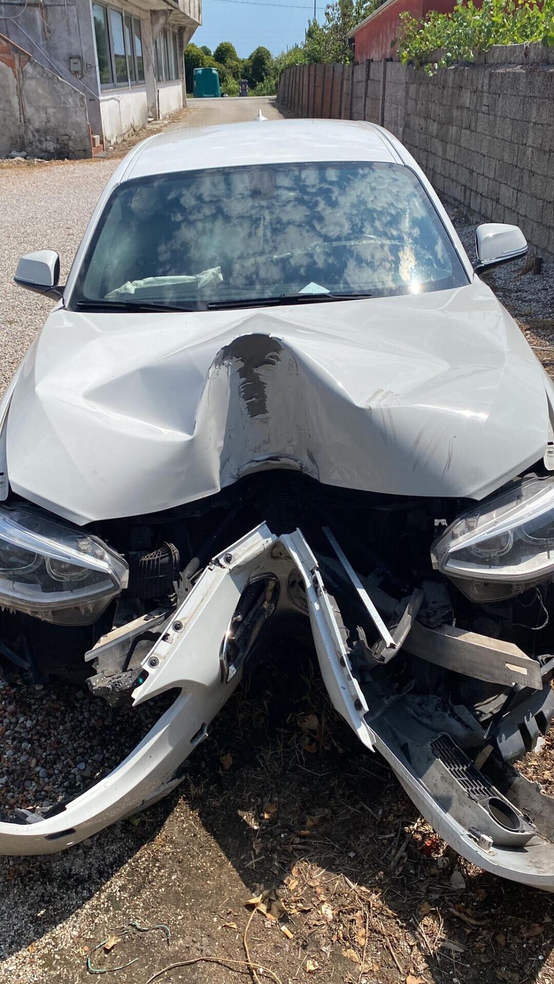 BMW 118D - MSPORT - INCIDENTATA