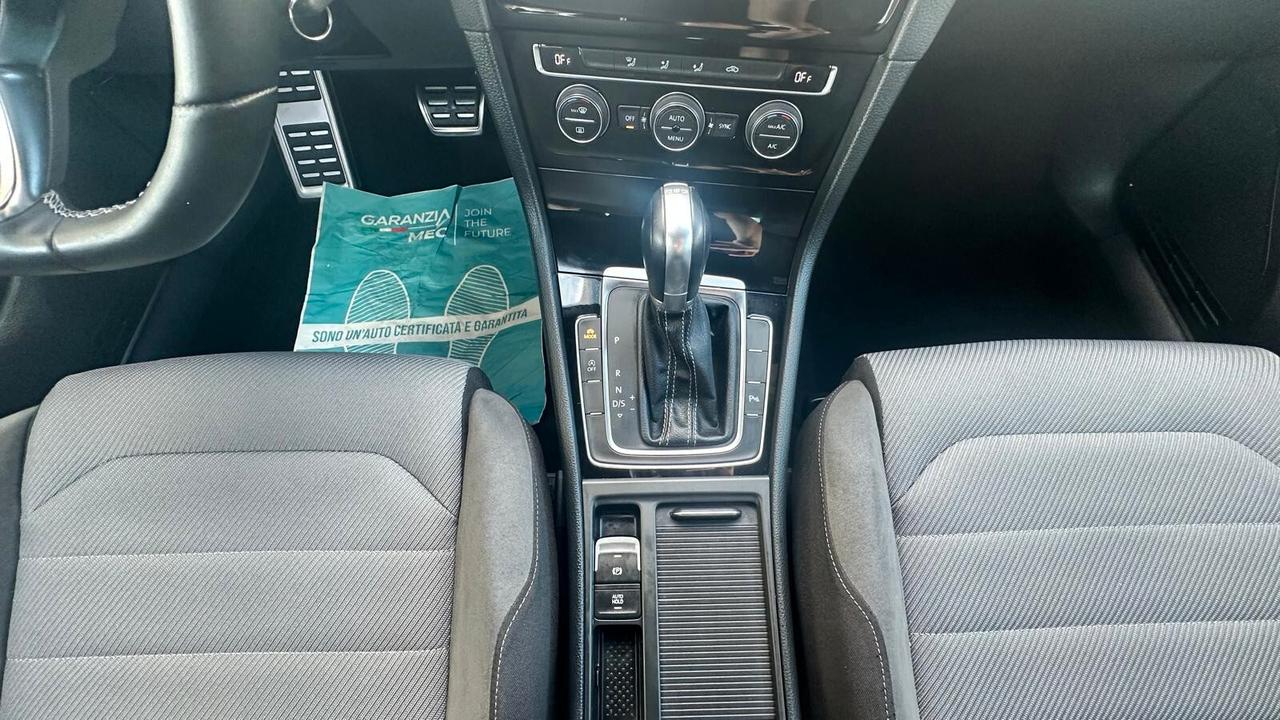 Volkswagen Golf 1.6 TDI 110 CV DSG R-LINE BlueMotion Tech-KM CERTIFICATI UNICO PROPRIETARIO
