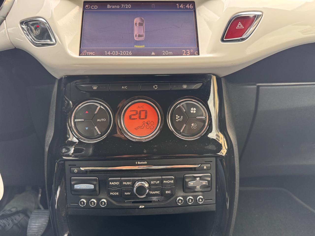 DS3 3 1.4 HDi 92 CV Just Black neopaten garanzia 12 me