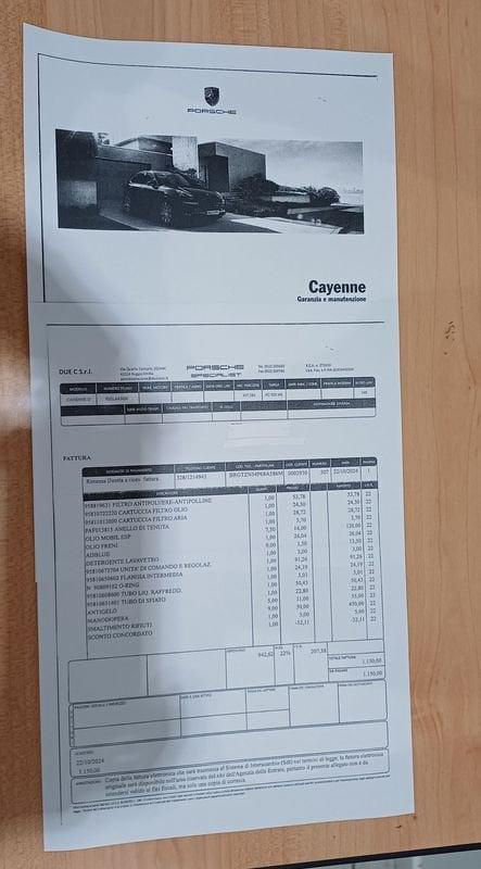 Porsche Cayenne 3.0 V6 Tiptronic 1°PROP-GARANZIA