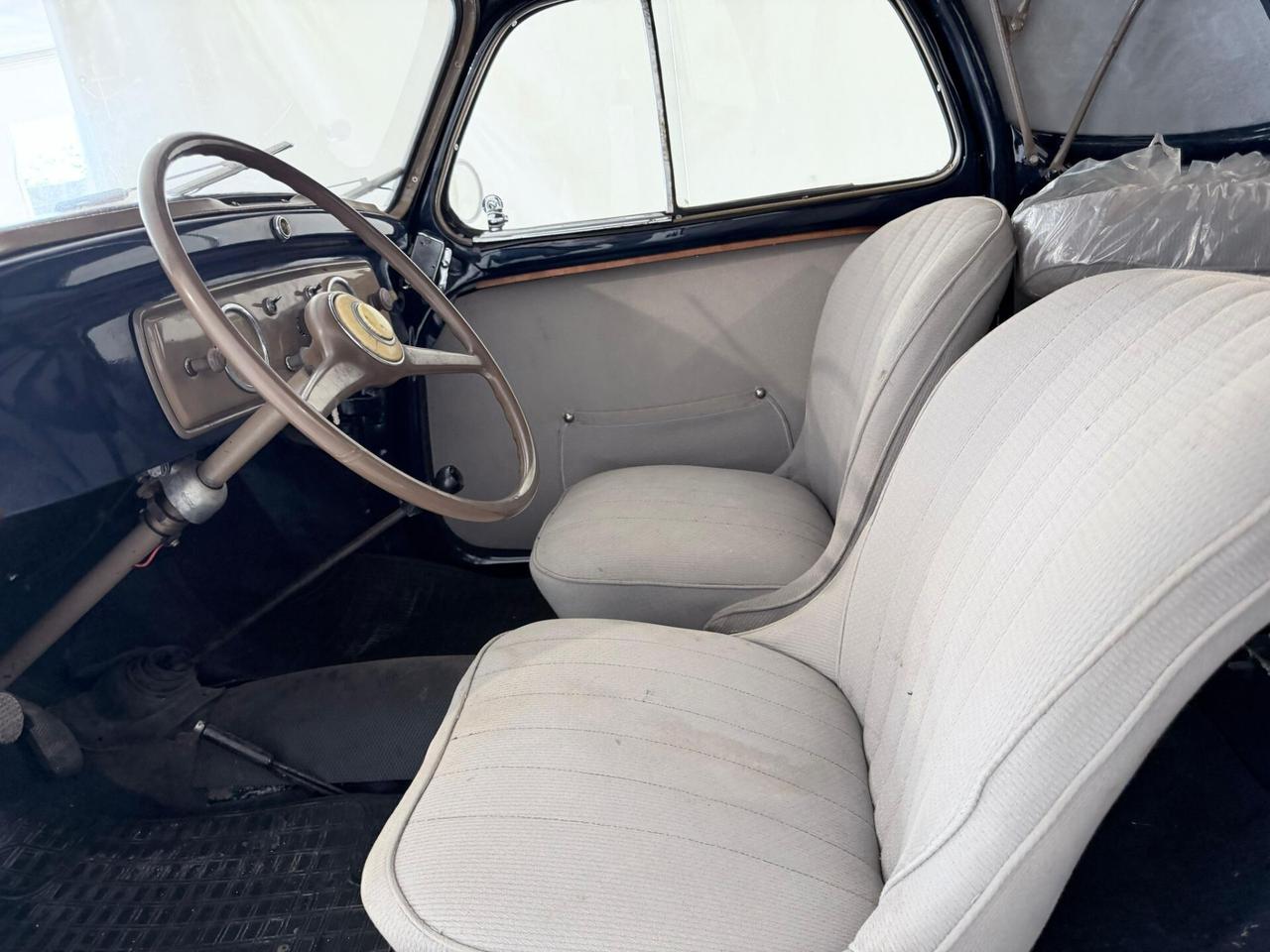 FIAT 500 C TOPOLINO 1949 DOCUMENTI ORIGINALI