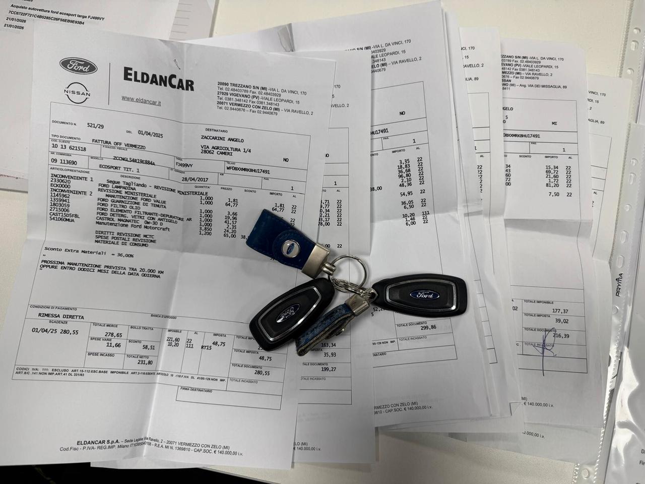 Ford EcoSport 1.5 TDCi 95 CV Titanium S