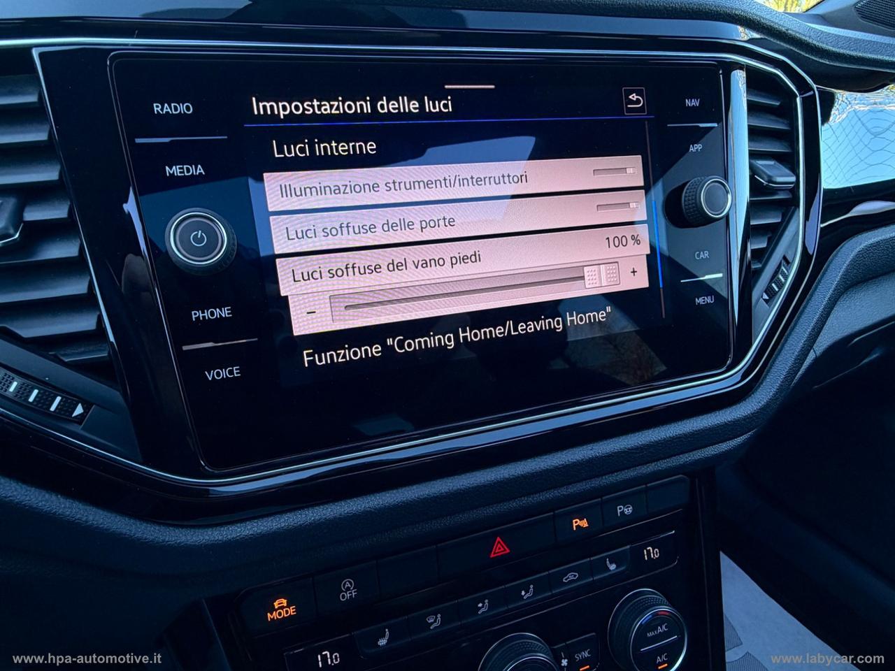 VOLKSWAGEN T-Roc 1.5 TSI 150CV SPORT LED NAVI TETTO RETROCAMERA