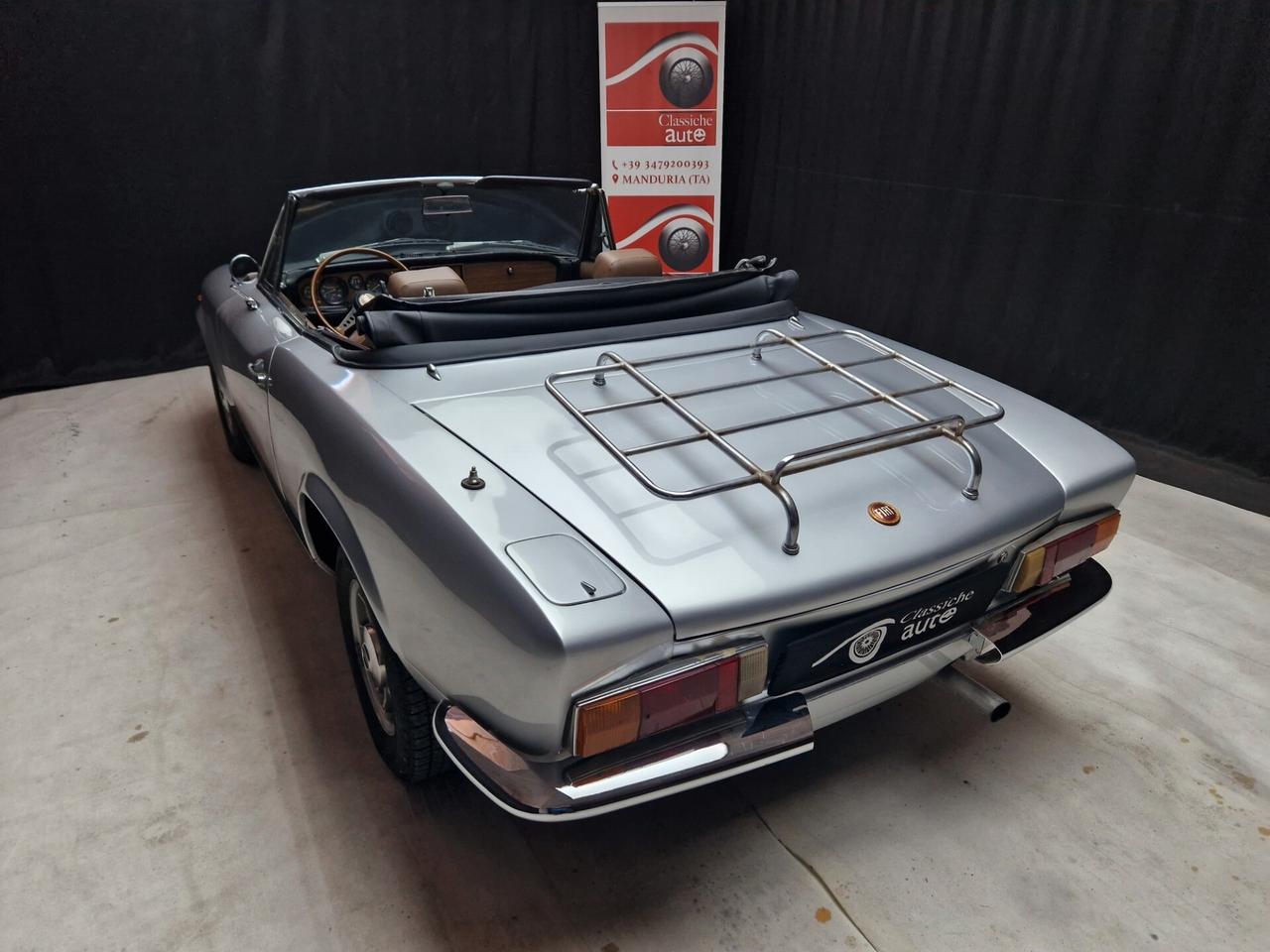 Fiat 124 Spider 1.8 certif. ASI con C.R.S