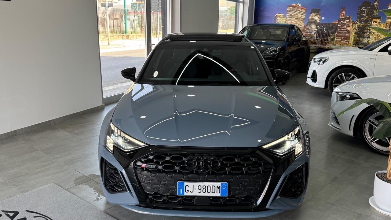 Audi RS3 SPB TFSI quattro S tronic-2022 *UFFICIALE ITALIANA *