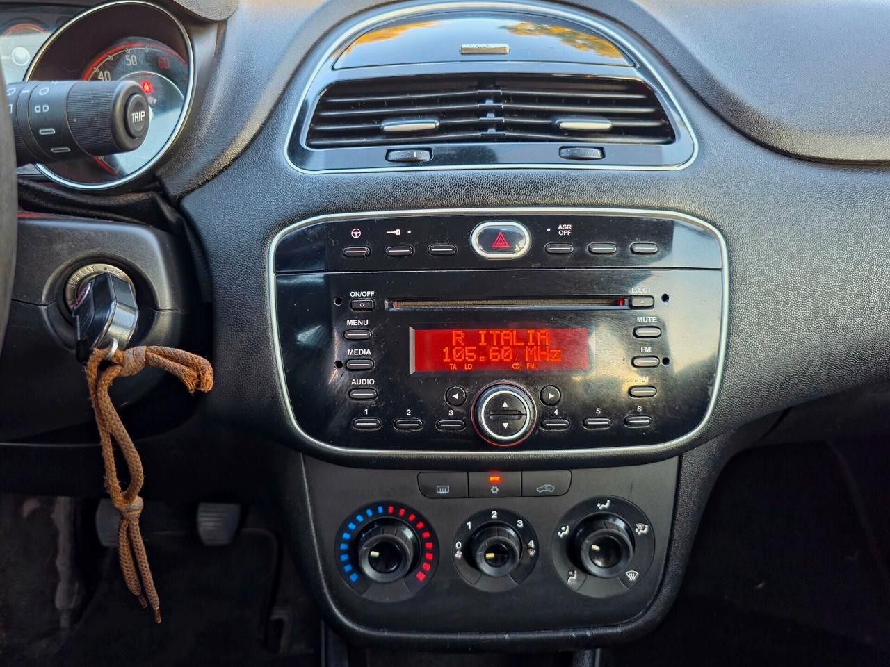 Fiat Punto 1.2 8V 5 porte Lounge GPL 2014-E6 Manuale NEO