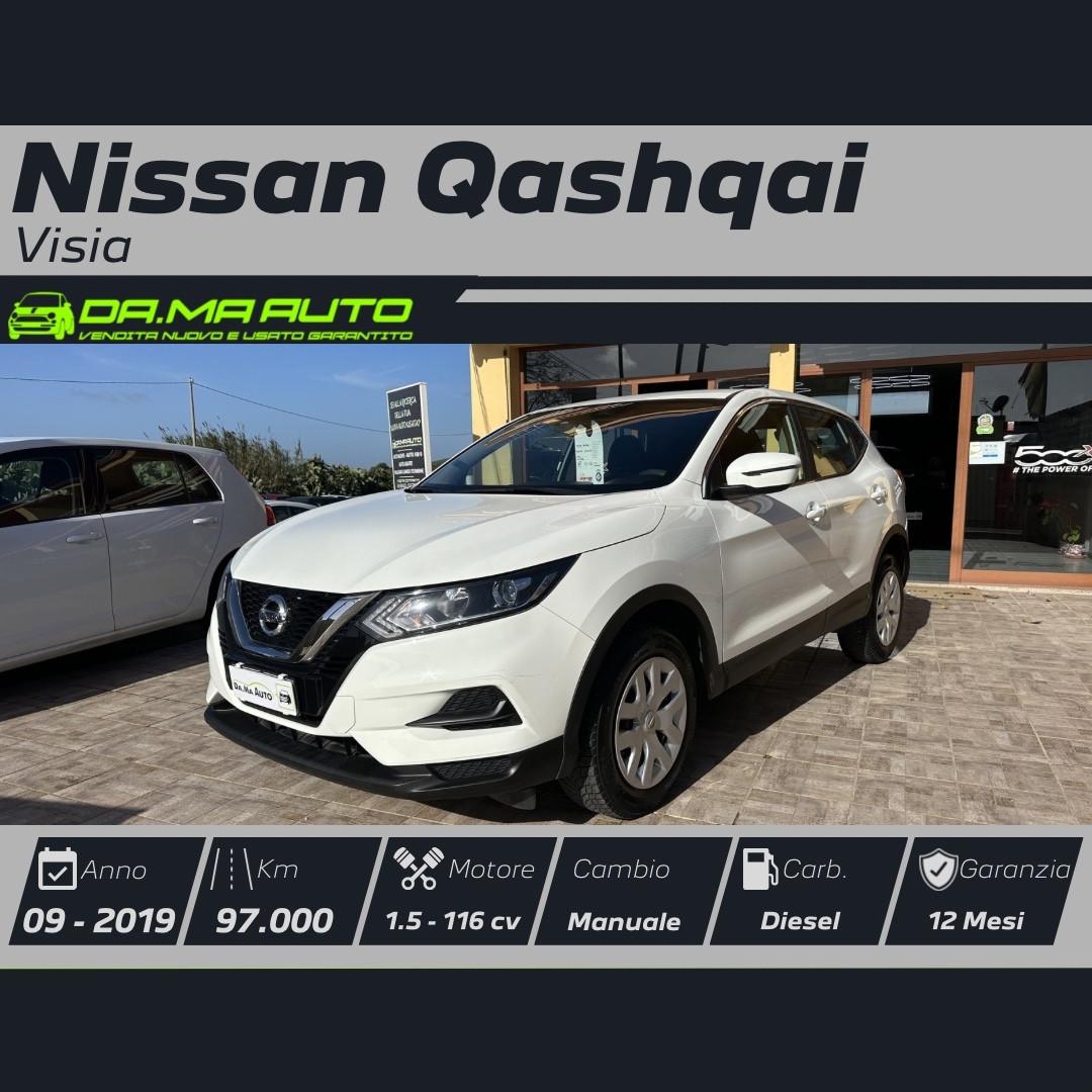 Nissan Qashqai 1.5 dCi 115 CV Visia 2019