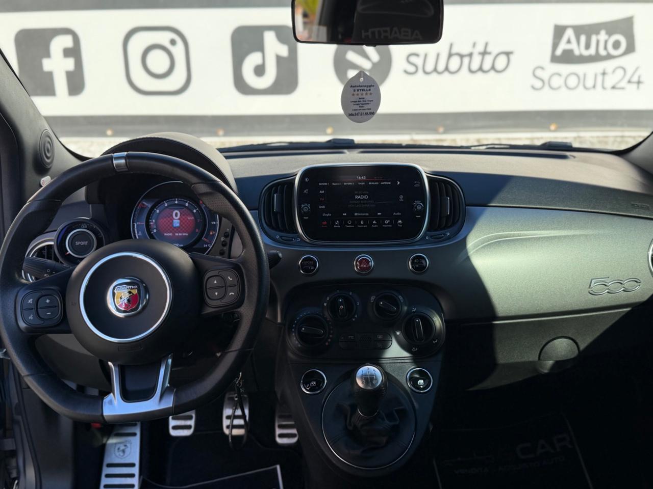 Abarth 595 1.4 Turbo T-Jet 165 CV Pista