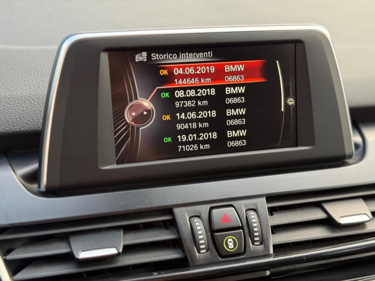 Bmw 218D GRAN TOURER 7 POSTI