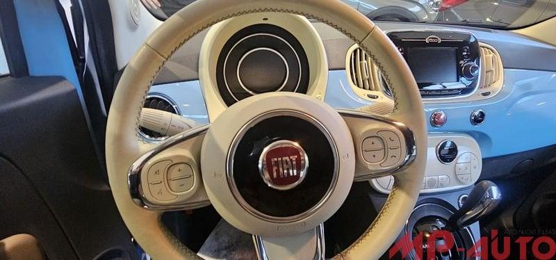 FIAT 500C 1.2 69cv Dualogic INTERNO IN PELLE - CLIMA AUTOMATICO DIGITALE