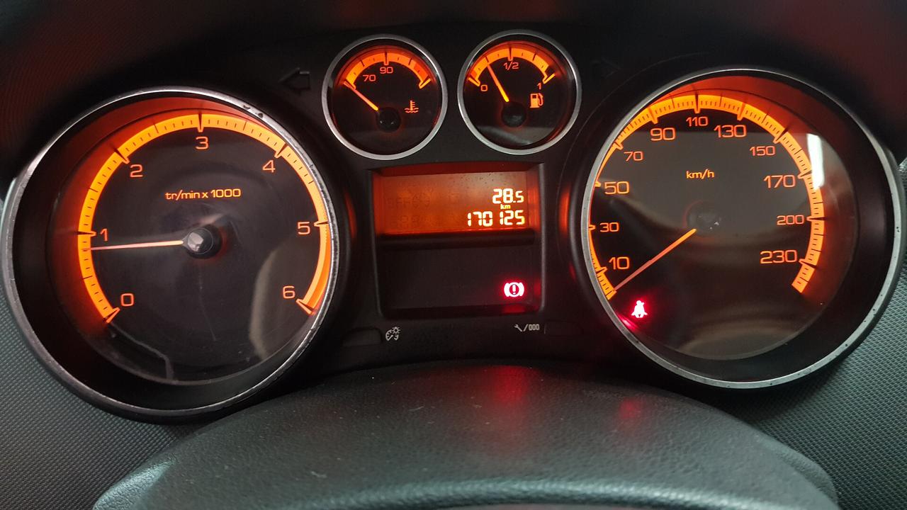 Peugeot 308 1.6 HDi 90CV SW Ciel 08/2009