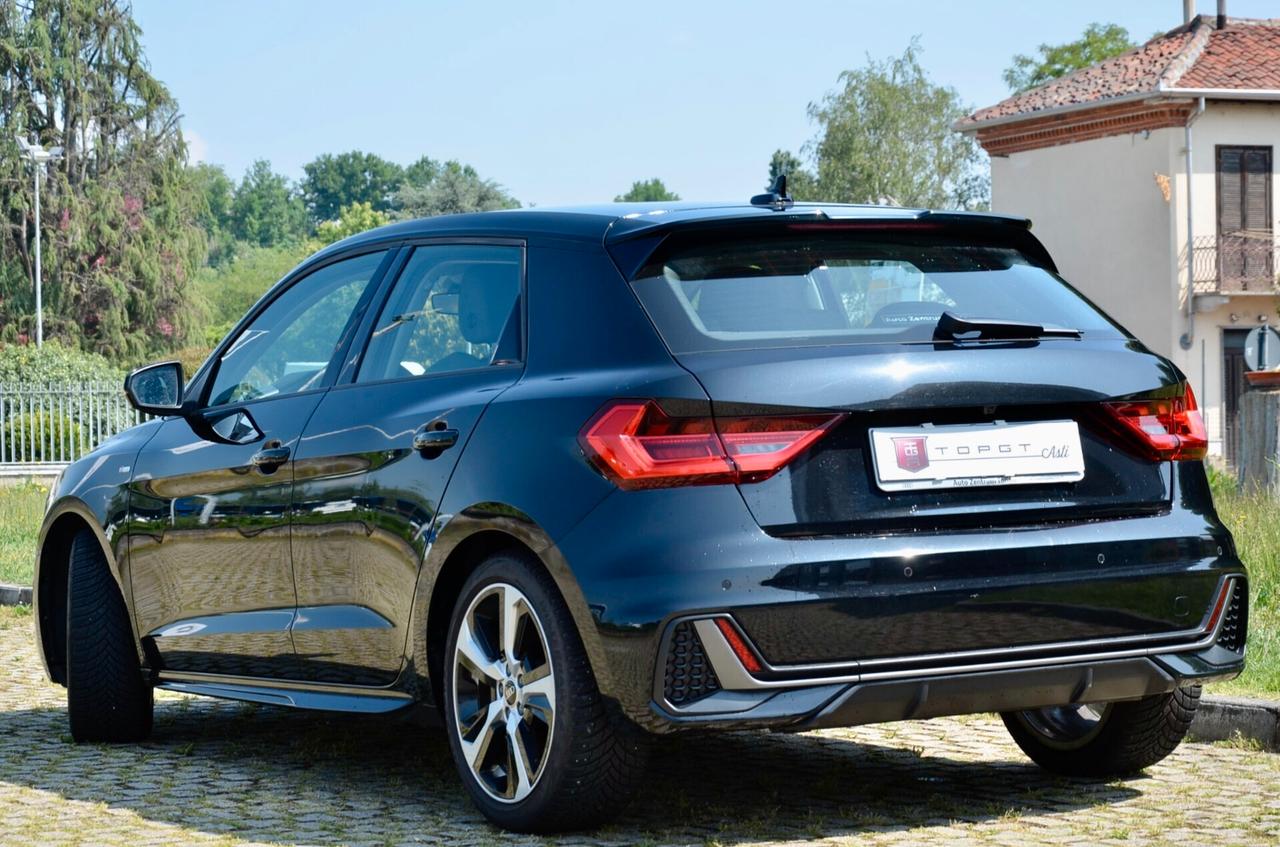 AUDI A1 SPB 30 1.0 TFSI S-LINE EDITION 110cv S-TRONIC, UFF ITALIANA, UNICOPROPRIETARIO, SERVICE AUDI, FARI LED, PERMUTE