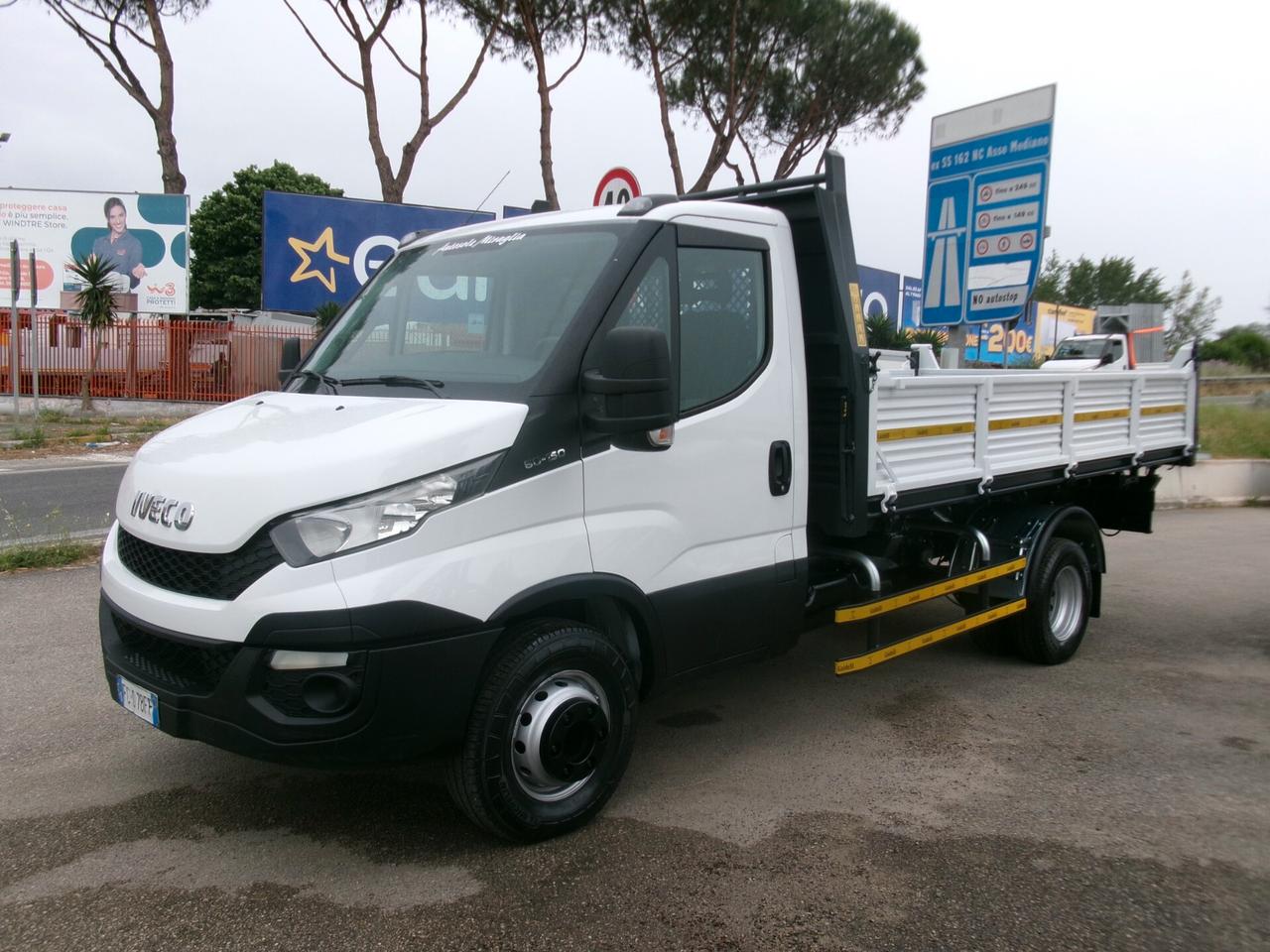Iveco Daily 60C15 3000 150CV E5 RIBALTABILE TRILATERALE NUOVO PORTATA 27 QUINTALI