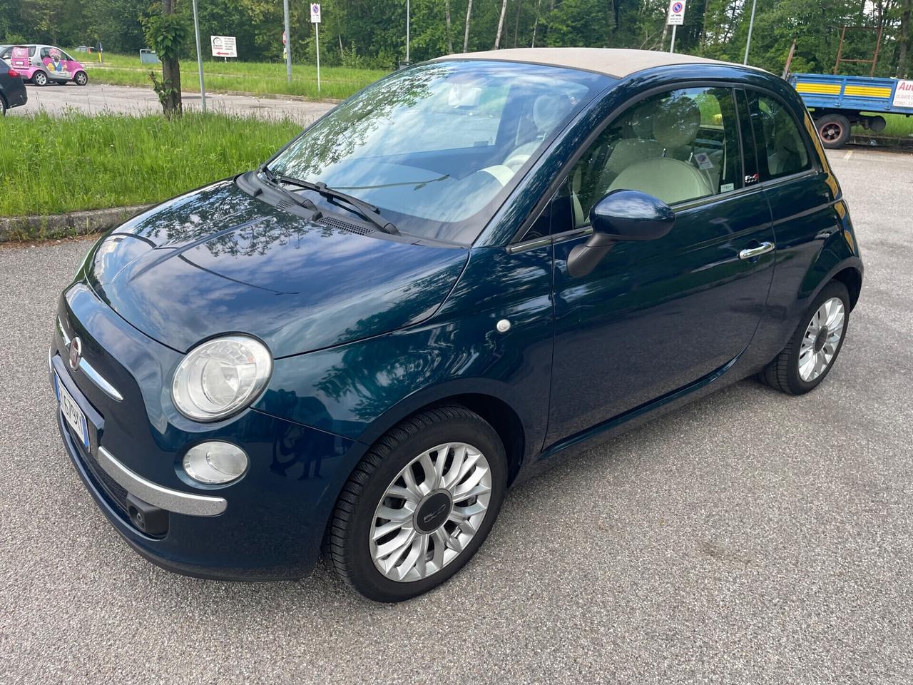 Fiat 500 C 1.2 Lounge*Cabrio*Neopatentati*Cerchi*