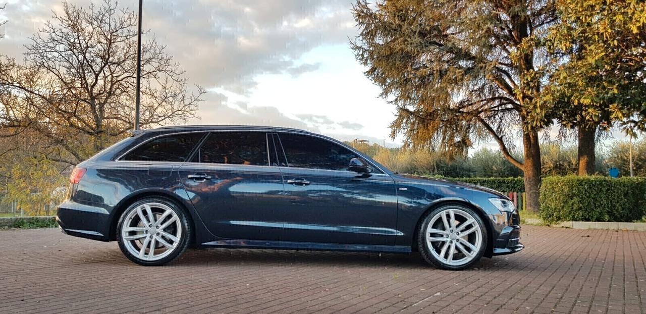 Audi A6 Avant 3.0 TDI 272 CV quattro S tronic s-line,tetto apribile,interni in pelle ghiaccio,fari led bixeno,,cerchi da 20,navigatore ,full optional