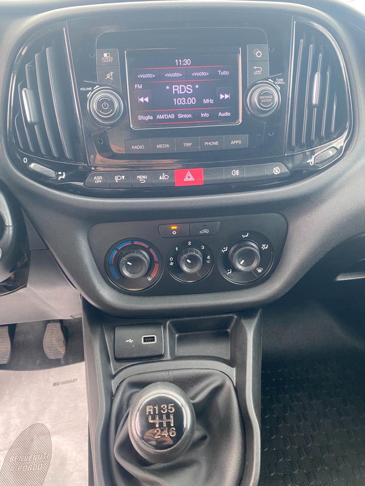 FIAT DOBLO' 1.6 105CV 3POSTI PC-TN Cargo LOUNGE