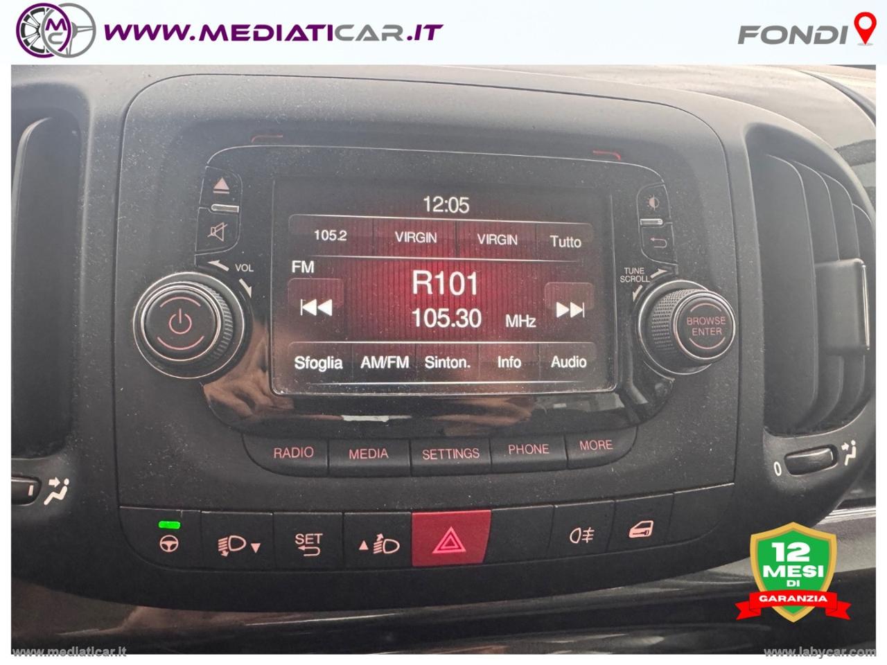 FIAT 500L 1.4 95 CV Trekking