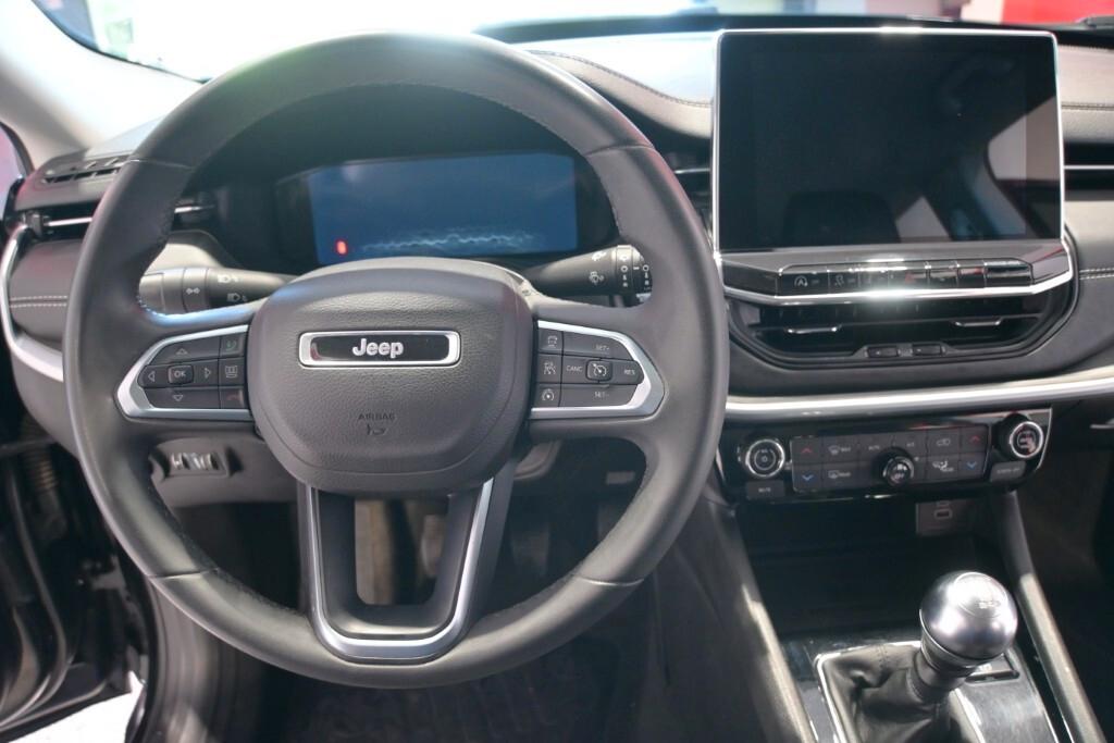 JEEP COMPASS 1.6 M-JET 16V 130CV 6M. 2WD LIMITED ( FARI LED - PELLE - COCKPIT - ADAPTIVE CRUISE - MIRROR - PDC - TELECAMERA POST. - CERCHI 18 )