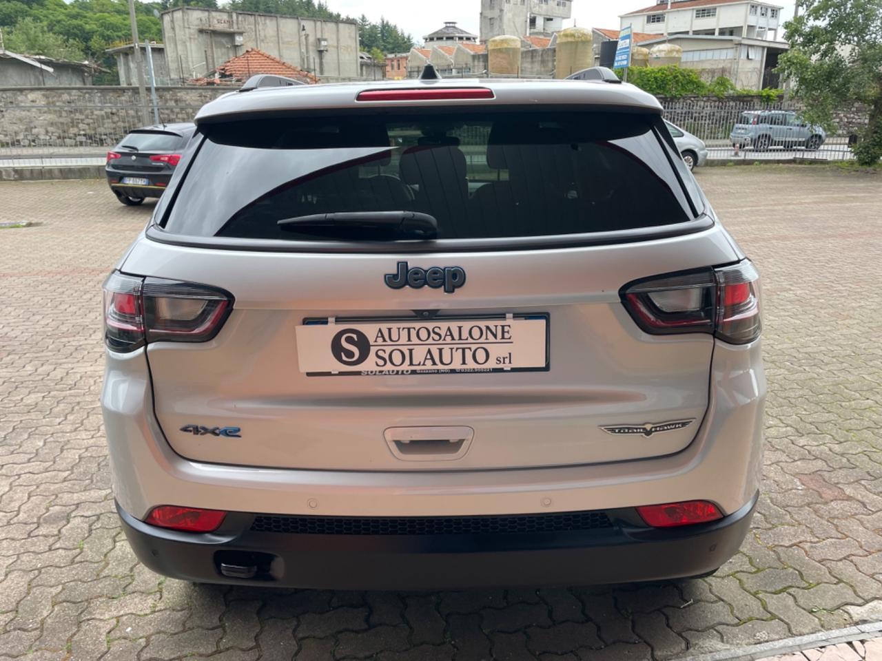 Jeep Compass 1.3 T4 240CV PHEV AT6 4xe Trailhawk Telecamere