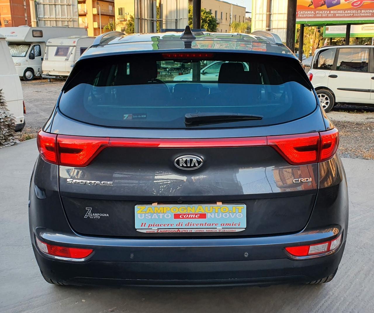 KIA SPORTAGE 1.7 CRDi 115Cv NUOVISSIMA ZAMPOGNAUTO CT