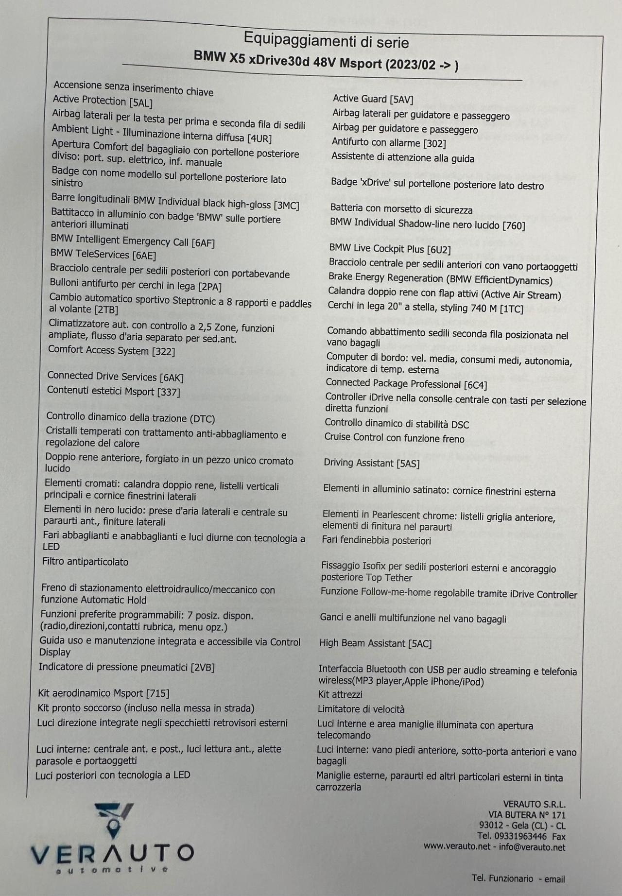 BMW X5 xdrive30d MSport offerta T-Stock prezzo imperdibile