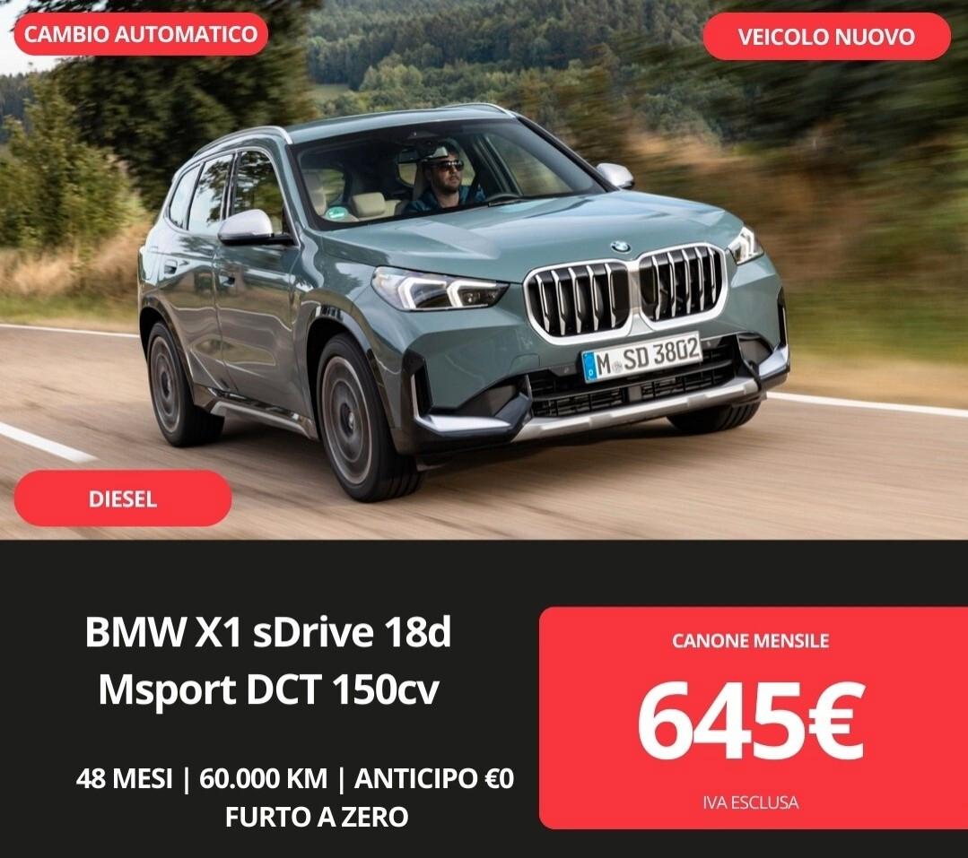 Bmw X1 sDrive 18d Msport