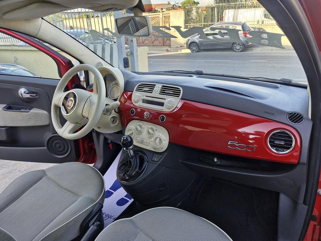 FIAT 500 1.2 BENZINA 69CV LOUNGE ANNO 2011