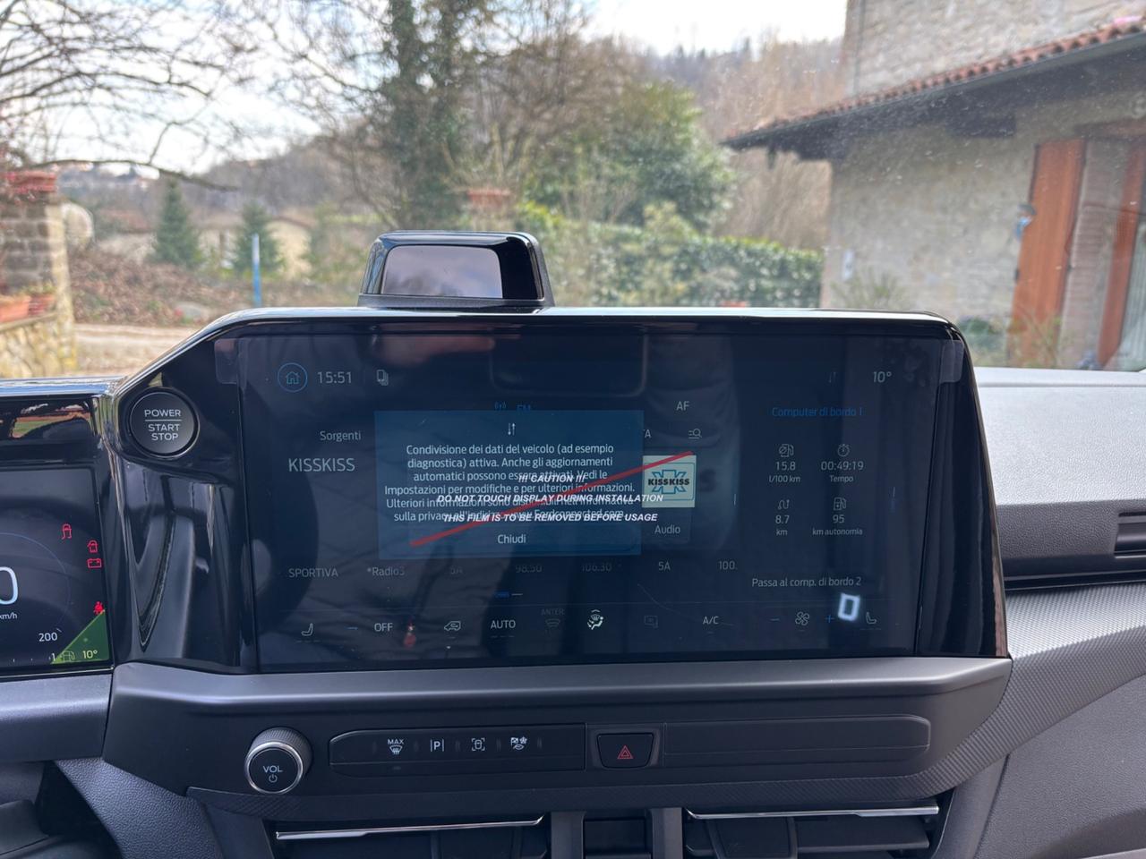 Ford Transit Custom doppia cabina 6 Posti titanum 320 L2H1 PRONTA CONSEGNA