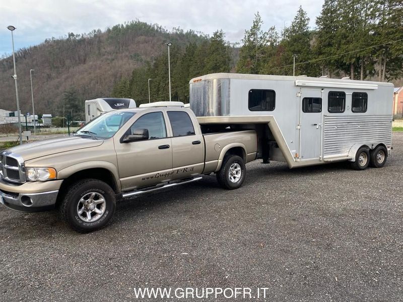 Dodge RAM 5.9 TD QUAD CAB PATENTE C + TRAILER GOOSENECK MERROW 3 POSTI