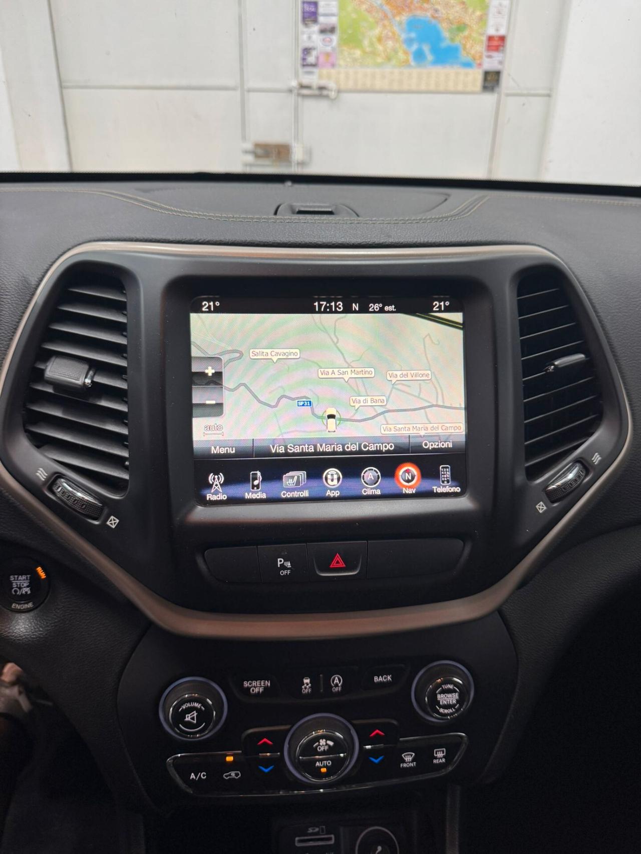 Jeep Cherokee 2.2 Mjt II 4WD Active Drive I Overland