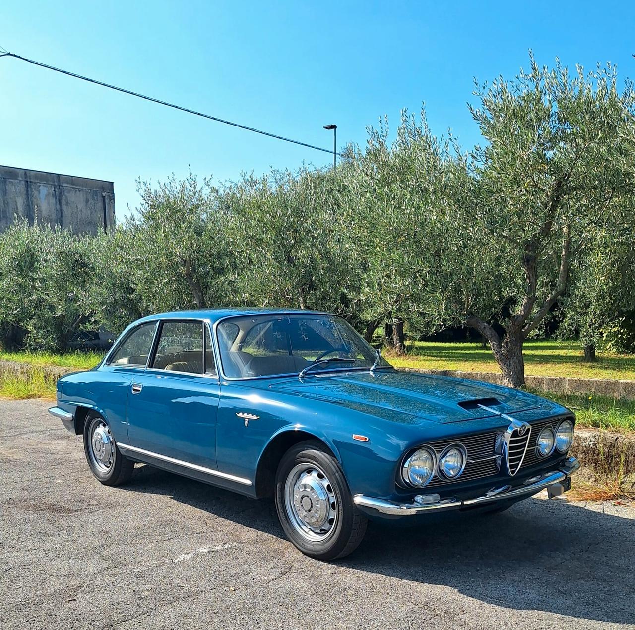 Alfa Romeo Sprint 2600 - Targa Nera - Omologata ASI Targa ORO