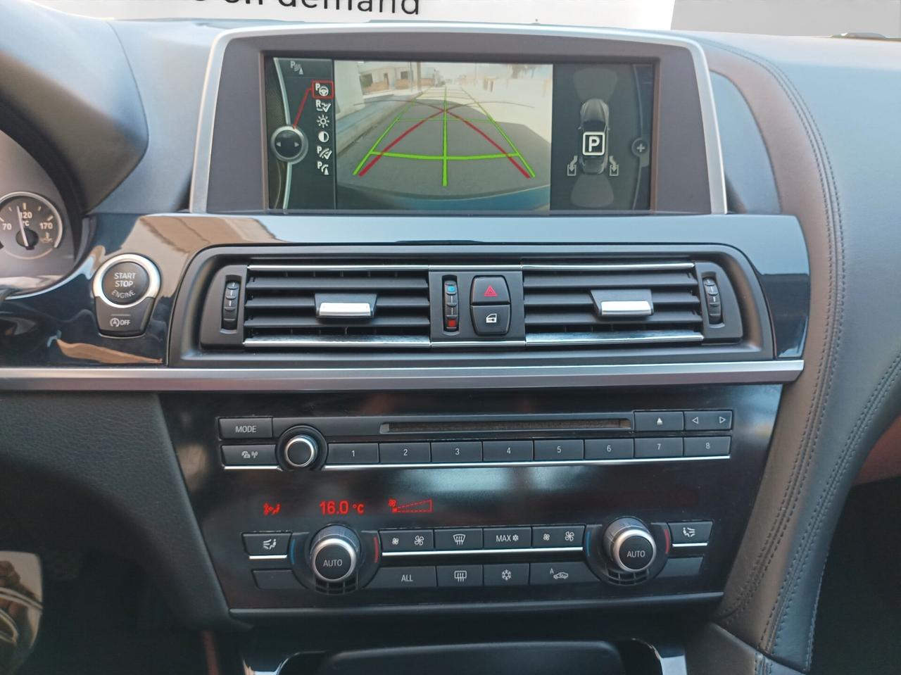 Bmw 640i Cabrio Futura Head Up display Interni in pelle FULL