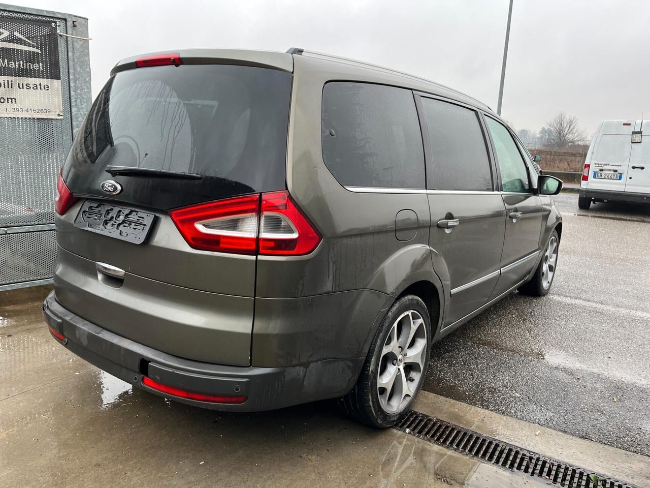 Ford Galaxy 2.0 TDCi 163 CV DPF Titanium 7 POSTI AUTOMATICO TETTO PANORAMICO, INTERNI IN PELLE