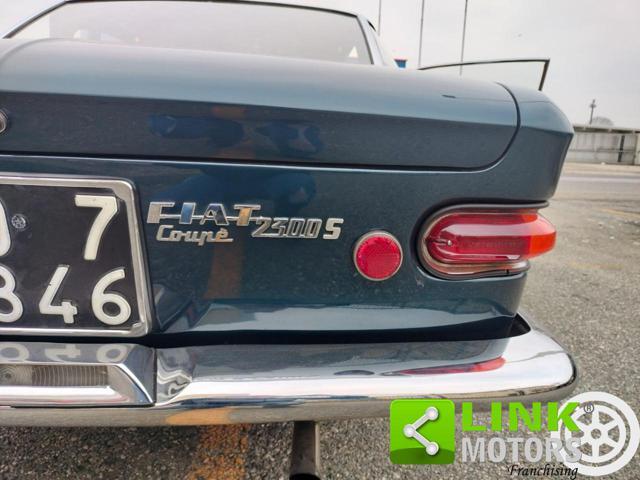FIAT 2300 S COUPE' TARGA-ORO