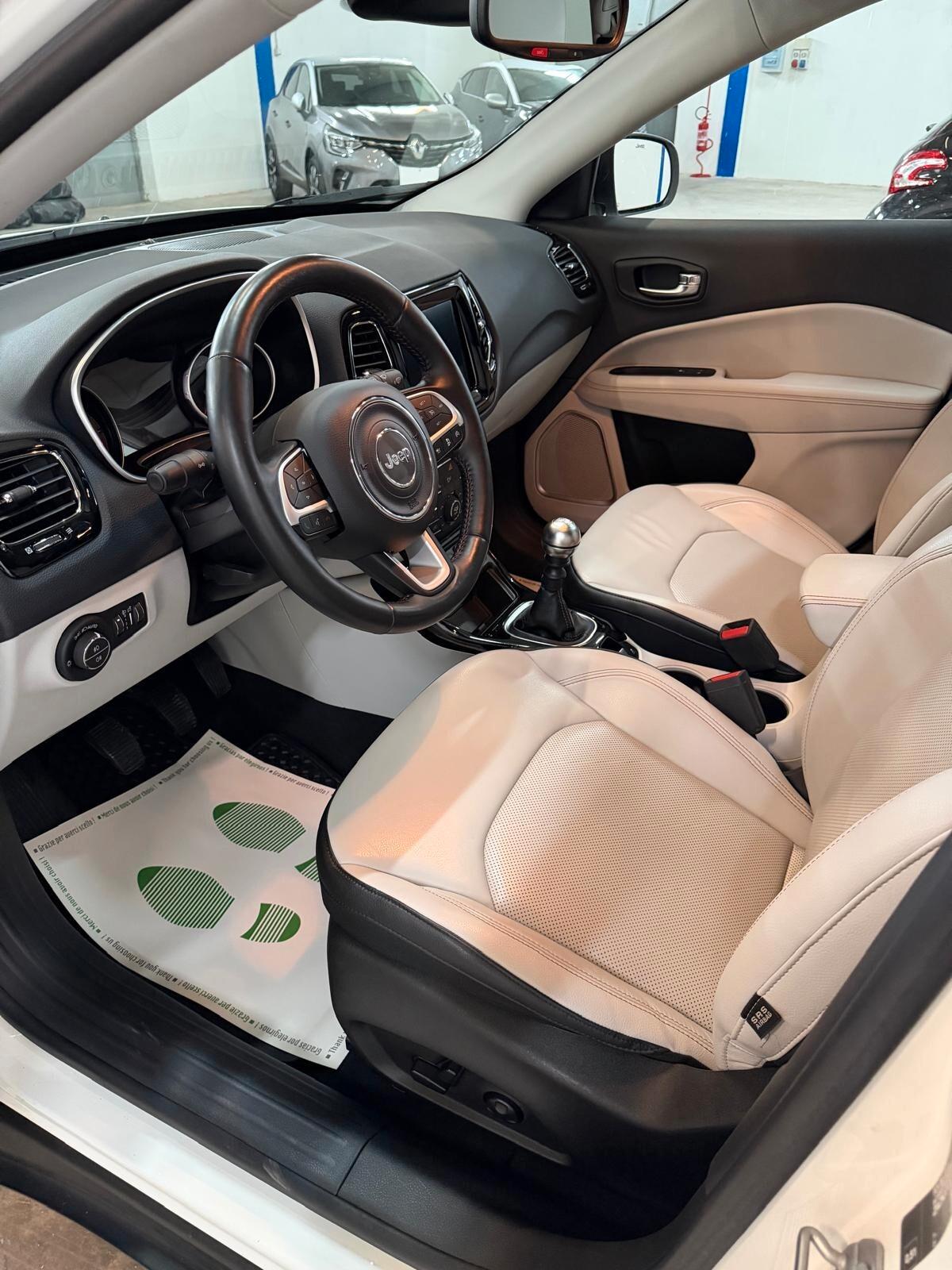 Jeep Compass 1.6 Multijet 120 CV Limited – 12/2020 – 68.000 km