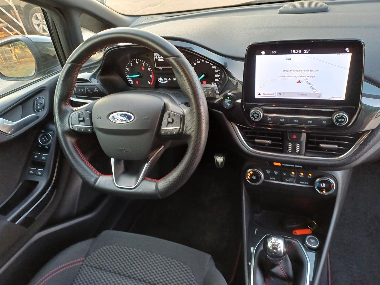 Ford Fiesta 1.0 Ecoboost 125 CV 5 porte ST-Line 2018 59MILA KM