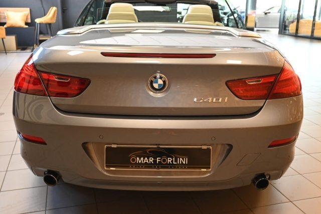 BMW 640 i CABRIO FUTURA AUTO NAVI 19"FULL PELLE TEL CRUISE