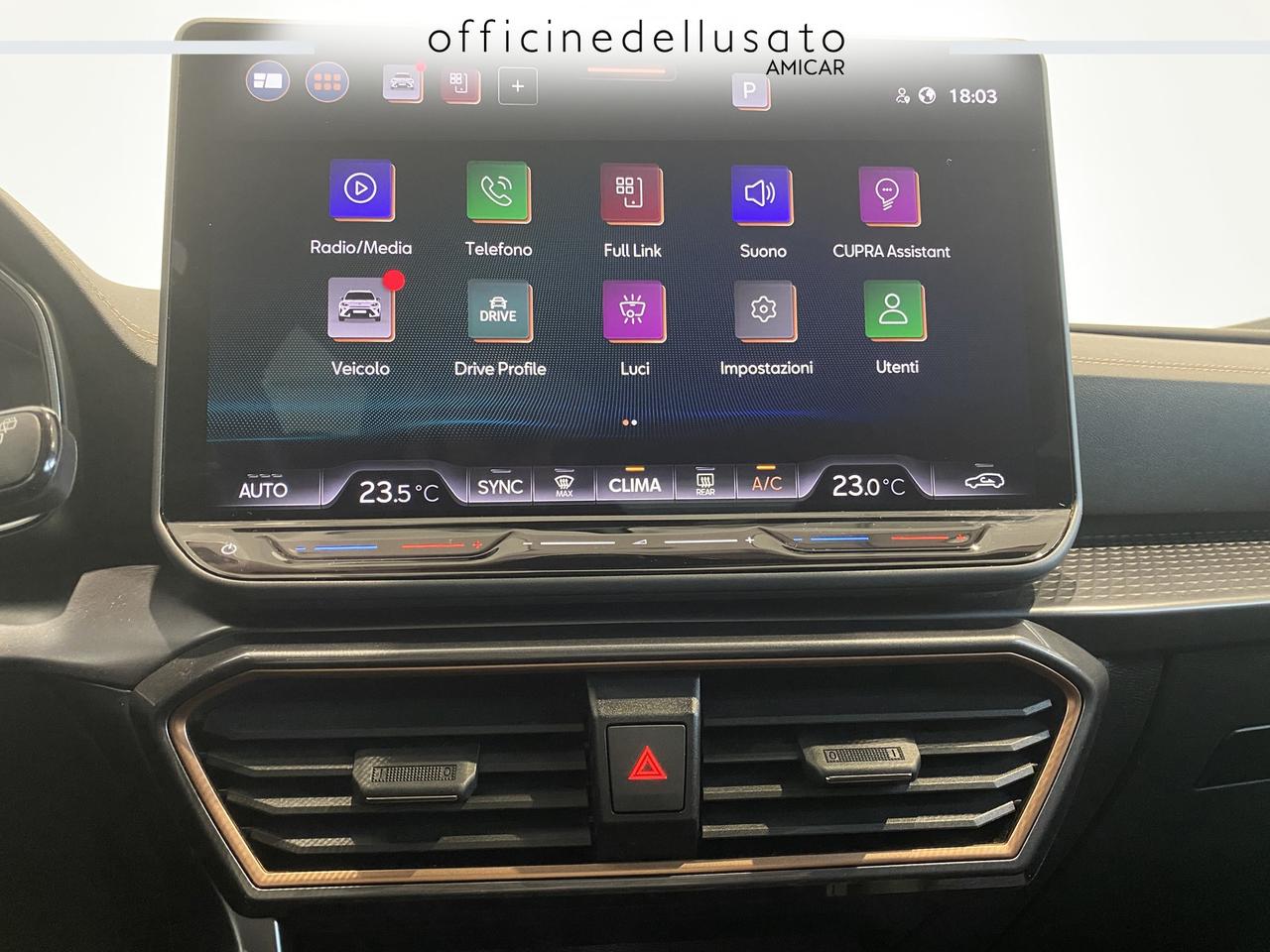 Cupra Formentor 2.0 tdi 150cv dsg