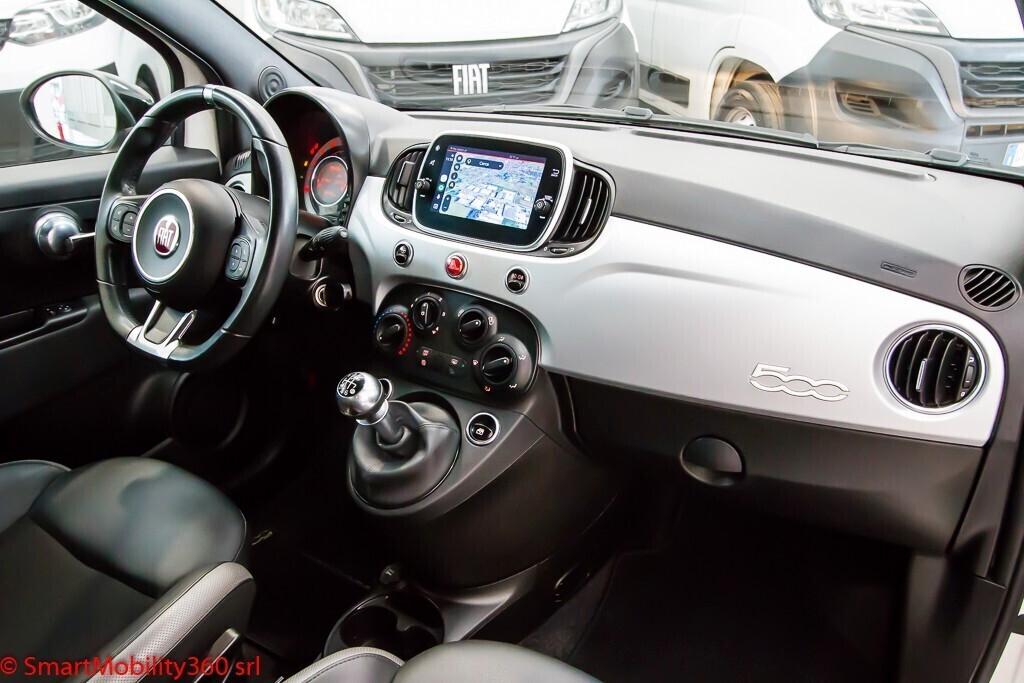 Fiat 500 1.0 hybrid Hey Google 70cv - Ok neopatentati!