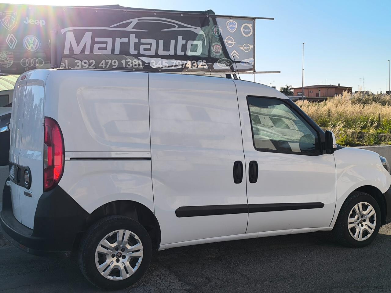 FIAT DOBLÒ 3 POSTI 1.6 DIESEL 08/2018 1 PROPRIETÀ NAVI/SENS.PARCHE