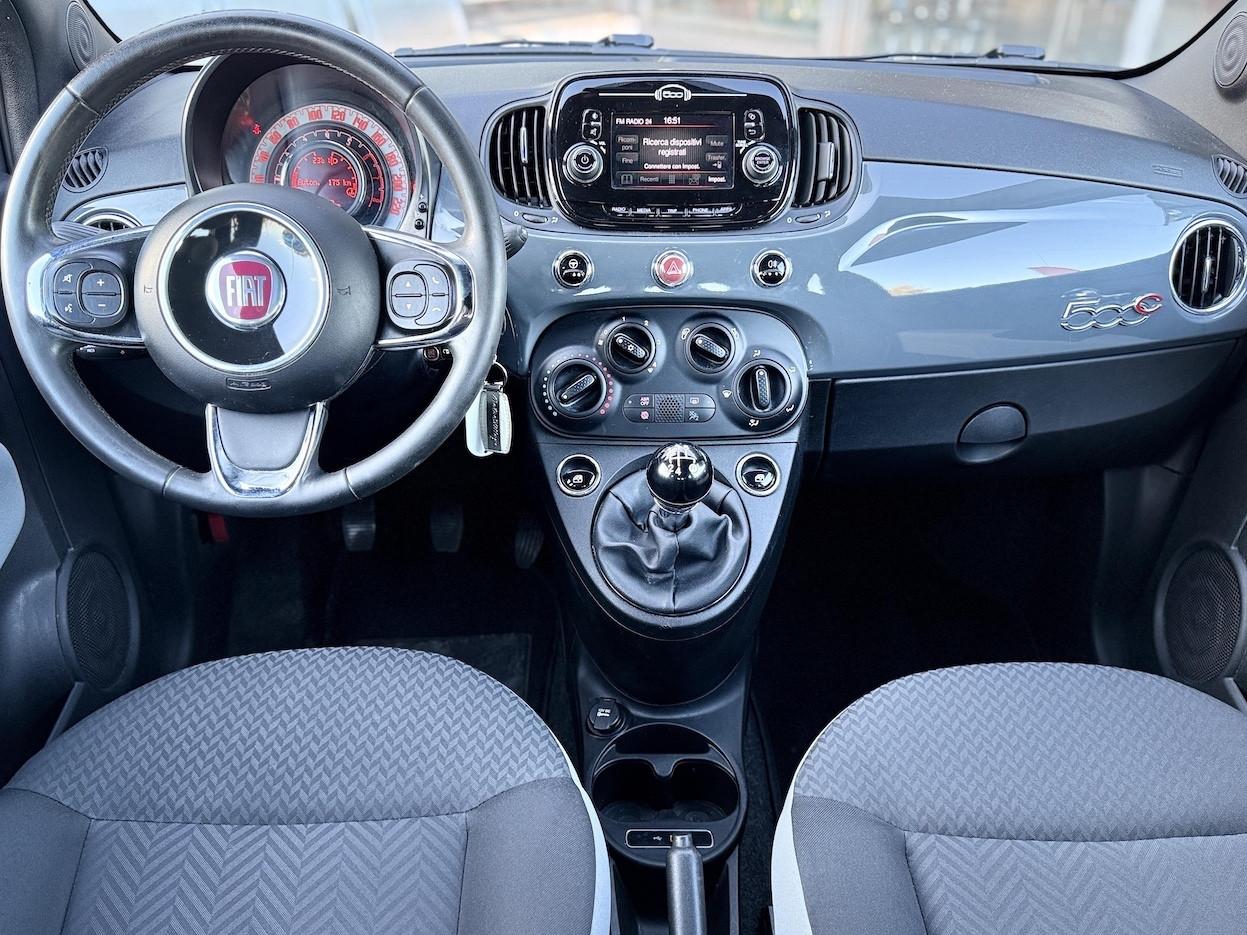 Fiat 500 1.2 Benzina 69CV E6 Neo. Cabrio - 2020