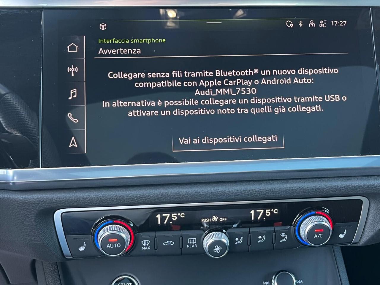 Audi Q3 Sportback S-line *tetto FULL Black